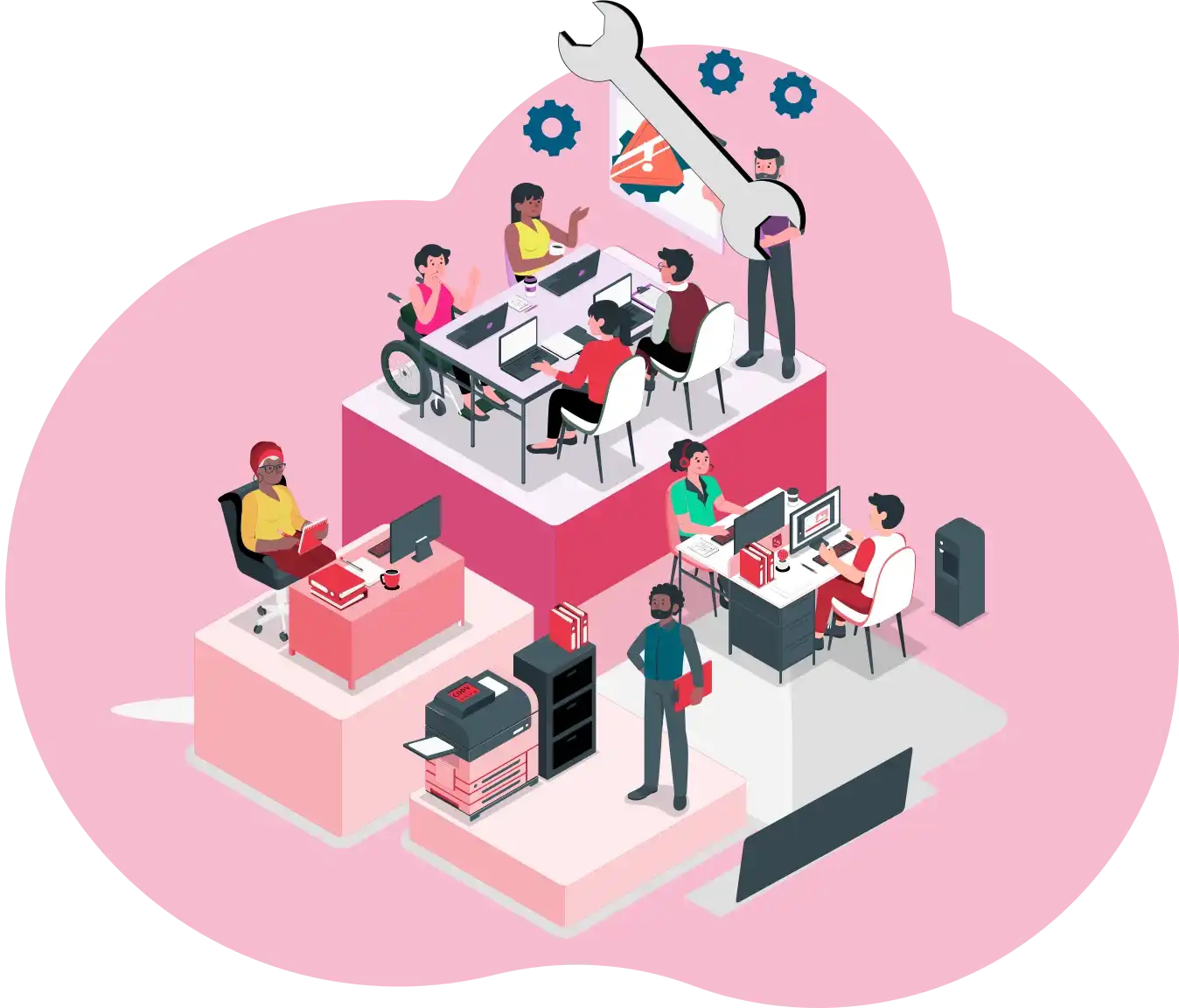IT Case Study Icon Simple2Call